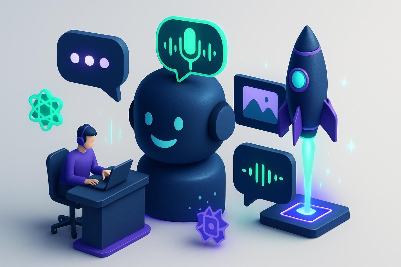 découvrez l'intégration de la multimodalité dans les voicebots, combinant texte, voix et image pour une interaction utilisateur enrichie et innovante.