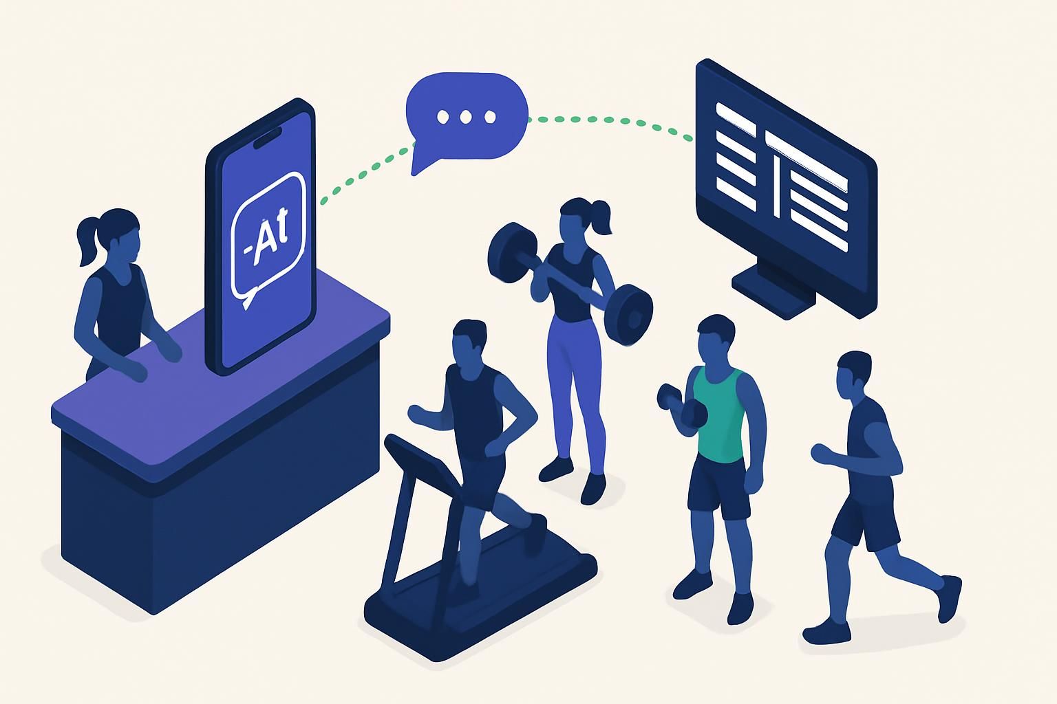 callbot fitness : simplifiez la gestion des inscriptions dans votre salle de sport grâce à notre solution automatisée, rapide et efficace.