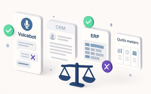 découvrez comment intégrer efficacement votre voicebot avec vos crm, erp et outils métiers pour optimiser la gestion et améliorer l'expérience client.