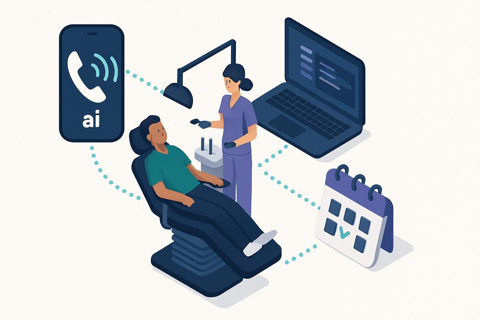 voicebot dentiste : optimisez la gestion de votre cabinet dentaire en automatisant votre secrétariat grâce à notre solution vocale intelligente, pour un accueil patient rapide et efficace.