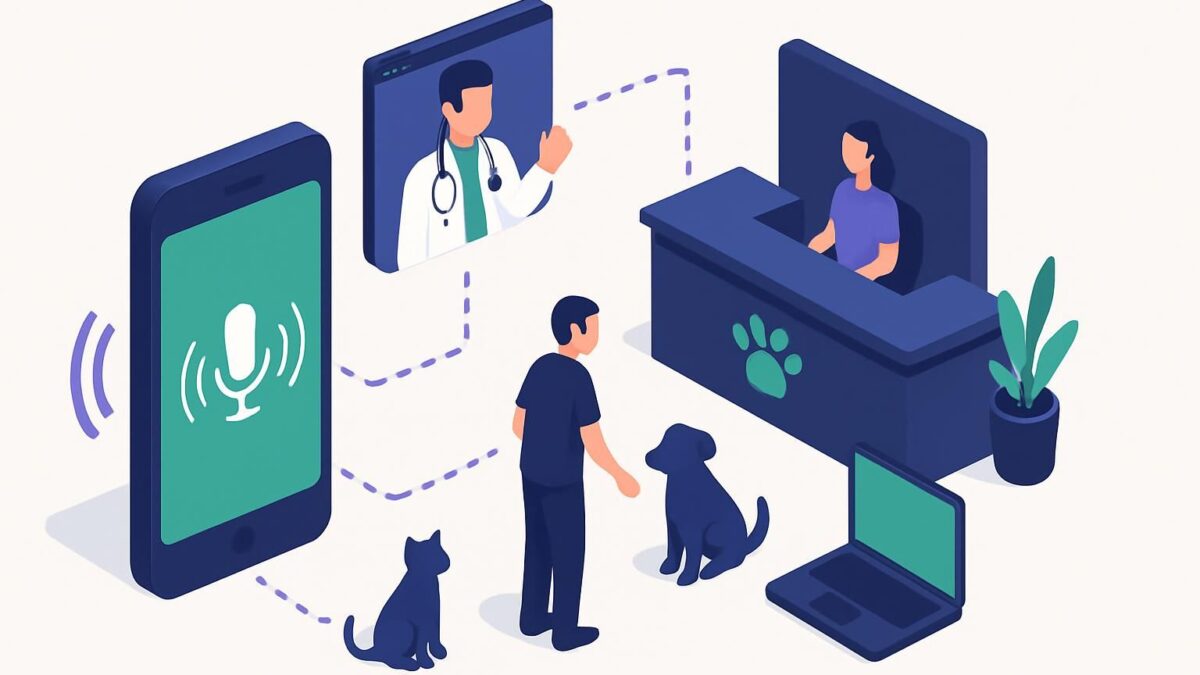 simplifiez la prise de rendez-vous en clinique vétérinaire grâce à notre voicebot innovant, dédié aux soins et à l'accueil des animaux.