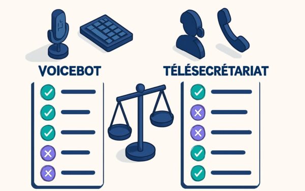 découvrez les avantages et inconvénients du voicebot et du télésecrétariat pour optimiser la gestion de vos appels et améliorer le service client.