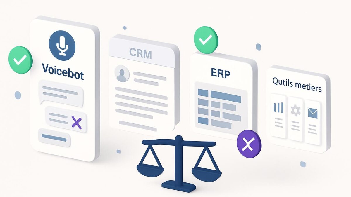 découvrez comment intégrer efficacement votre voicebot avec vos crm, erp et outils métiers pour optimiser la gestion et améliorer l'expérience client.