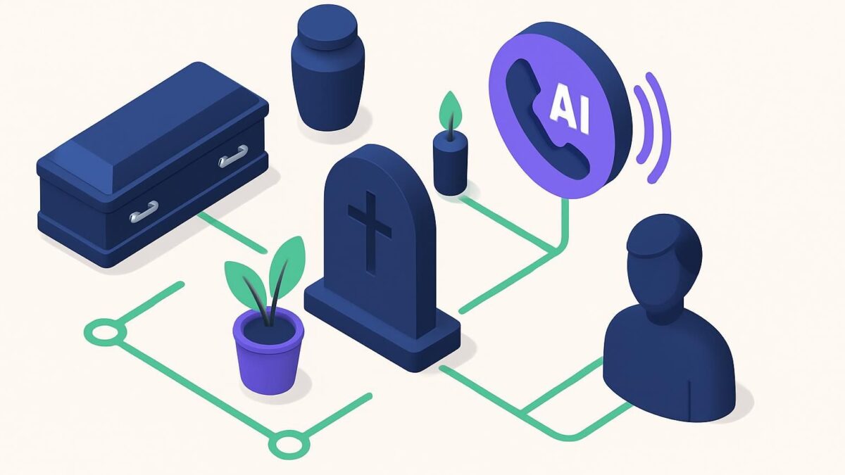 découvrez comment notre voicebot funéraire accompagne avec délicatesse et respect les familles dans leurs démarches, offrant soutien et écoute personnalisée.