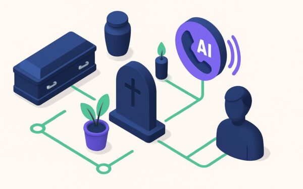 découvrez comment notre voicebot funéraire accompagne avec délicatesse et respect les familles dans leurs démarches, offrant soutien et écoute personnalisée.