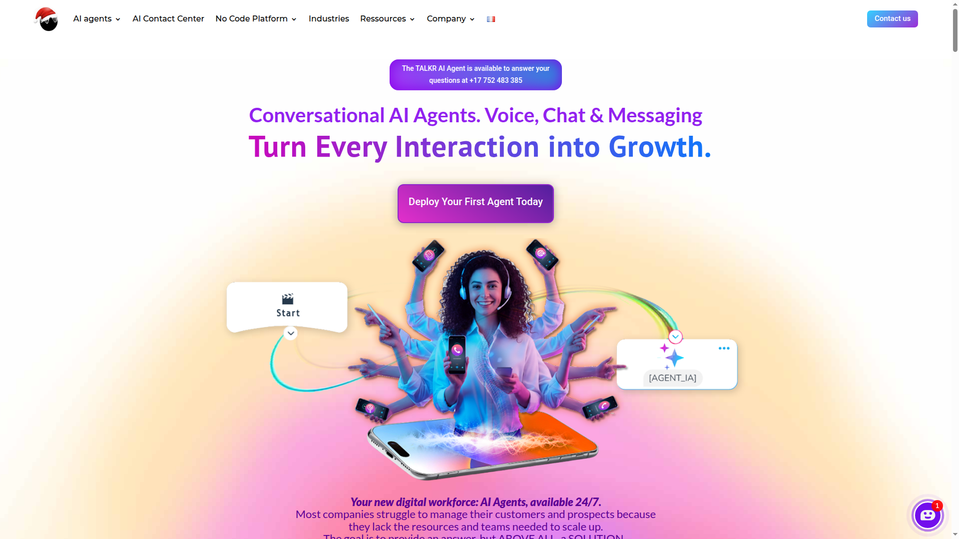 Logo TALKR